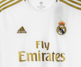 Real Madrid Home Long Sleeve Retro Fans 1:1 Quality Jersey 2019/2020