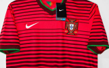 Portugal Home Retro Fans 1:1  Quality Soccer Jersey 2014