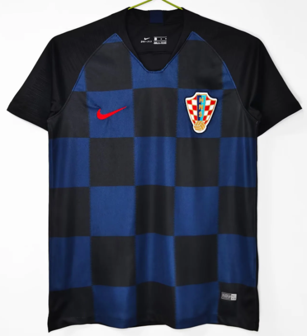 Croatia Away Retro Fans 1:1 Quality Soccer Jersey 2018
