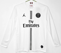 PSG Away Long Sleeve Retro Fans 1:1 Quality Soccer Jersey 2018/2019 PSG Away Long Sleeve Retro Fans 1:1 Quality Soccer Jersey 2018/2019