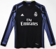 Real Madrid Third Away Long Sleeve Fans 1:1 Quality Soccer Jersey 2016/2017