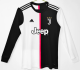 Juventus Home Long Sleeve Retro Fans 1:1 Quality Soccer Jersey 2019/2020