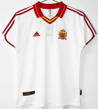 Spain Away Retro Fans 1:1 Quality Soccer Jersey 2000