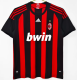 AC Milan Home Retro Fans 1:1  Soccer Jersey 2008/2009