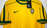 Brazil Home Retro Fans 1:1 Quality  Soccer Jersey 1998