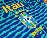 Brazil Training Suit Retro Fans 1:1 Quality  Soccer Jersey 2024