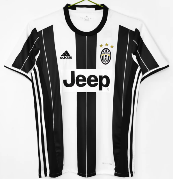 Juventus Home Retro Fans 1:1 Quality Soccer Jersey 2016/2017