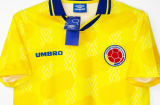 Colombia Home Retro Fans 1:1 Quality  Soccer Jersey 1994