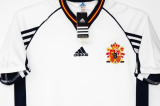 Spain  Away Retro Fans 1:1 Quality  Soccer Jersey 1998