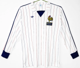 France Away Long Sleeve  Retro Fans 1:1  Quality Soccer Jersey 1980/1982