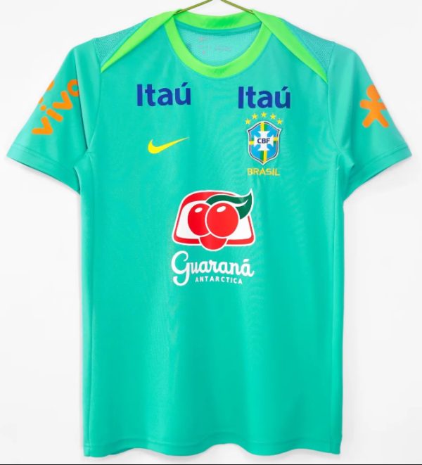 Brazil Training Suit Retro Fans 1:1 Quality Soccer Jersey 2024