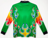 Japan Goalkeeper Retro Fans Long Sleeve 1:1  Soccer Jersey 1998