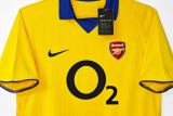 Arsenal Away Retro Fans 1:1 Quality  Soccer Jersey 2003/2004