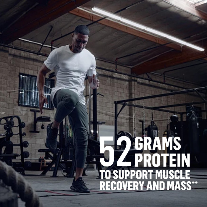 Ozmolts Mass Gainer Protein Powder Super Advanced Mass Protein Chocolate for Muscle Growth Supports Muscle Growth, Retention,and Lean Muscle Mass Rapid Workout Recovery Weight Gainer 2 Lbs