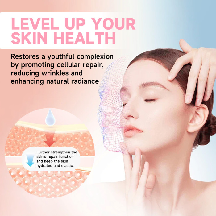 Ozmolts Glutathione Collagen Gummies Collagen Supplement Beauty Supplements Whitening Skin Anti Aging Glow Skin Gluta Gummy Boosting Immunity Strawberry Flavored for Men and Women 60 PCS