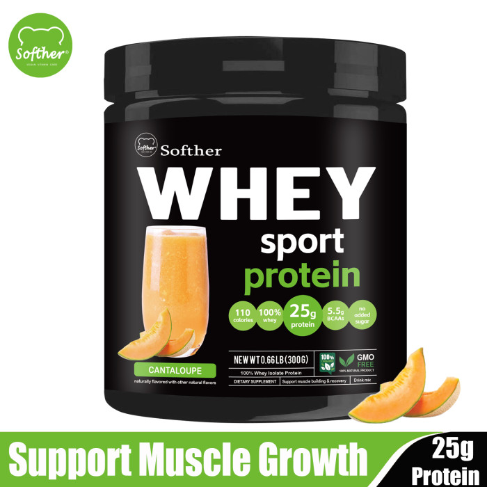 Softher Whey Protein Powder Post-Workout Supplement Supports Muscle Recovery and Growth Whey Protein Isolate Powder Mass Gainer BCAA Supplement Increase Energy and Strength