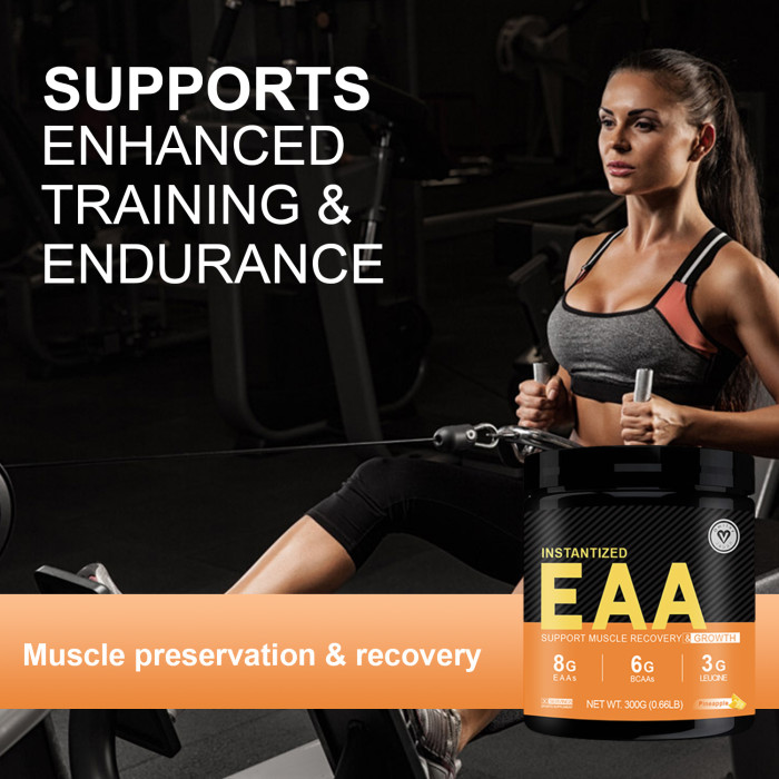 Omilay Kids Essential Amino Acid Supplement Powder EAA Supplements for Muscle Growth & Recovery Muscle Building Endurance Increase Athletic Performance Pineapple Flavor 300G