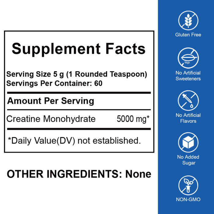 Omilay Kids Creatine Monohydrate Powder Support Muscle Building for Women and Men Creatine Monohydrate Powder Supplements Muscle Building Energy Booster Workout Supplement 300G