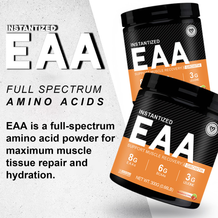 Omilay Kids EAA Powder Amino Acid Supplement for Gym Essential Amino Acid Powder Supplement Muscle Growth Instantized Amino Acid Energy Drink Powder for Men and Women 300G