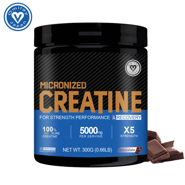Omilay Kids Micronized Creatine Monohydrate Powder Post Workout Gain Strength Monohydrate Creatine Workout Drink Supplement Boosts Exercise Performance 300G