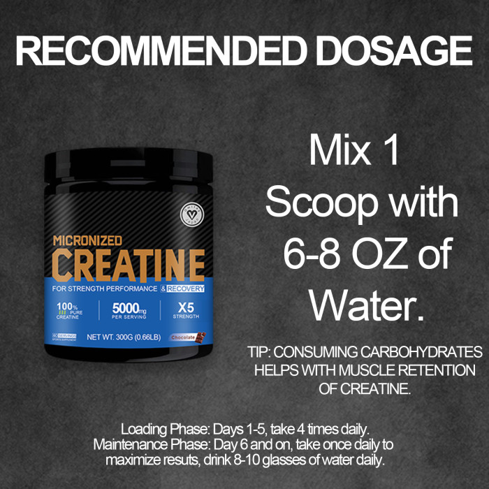 Omilay Kids Micronized Creatine Monohydrate Powder Post Workout Gain Strength Monohydrate Creatine Workout Drink Supplement Boosts Exercise Performance 300G