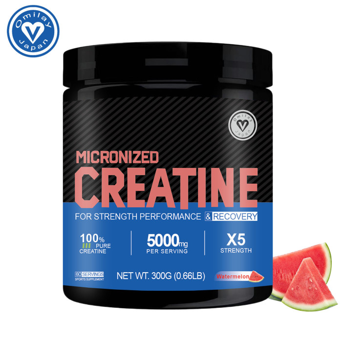 Omilay Kids Creatine Monohydrate Powder Improving Mass for Muscle Recovery Gym Supplement Women and Men Boosts Support Muscle Recovery 300G