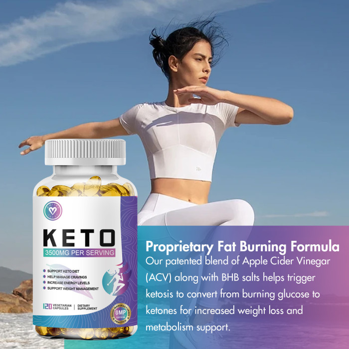 Omilay Kids Keto Capsules Fat Burner Support Weight Management Supplement Slimming Capsule Help Manage Appetite & Increase Energy Level