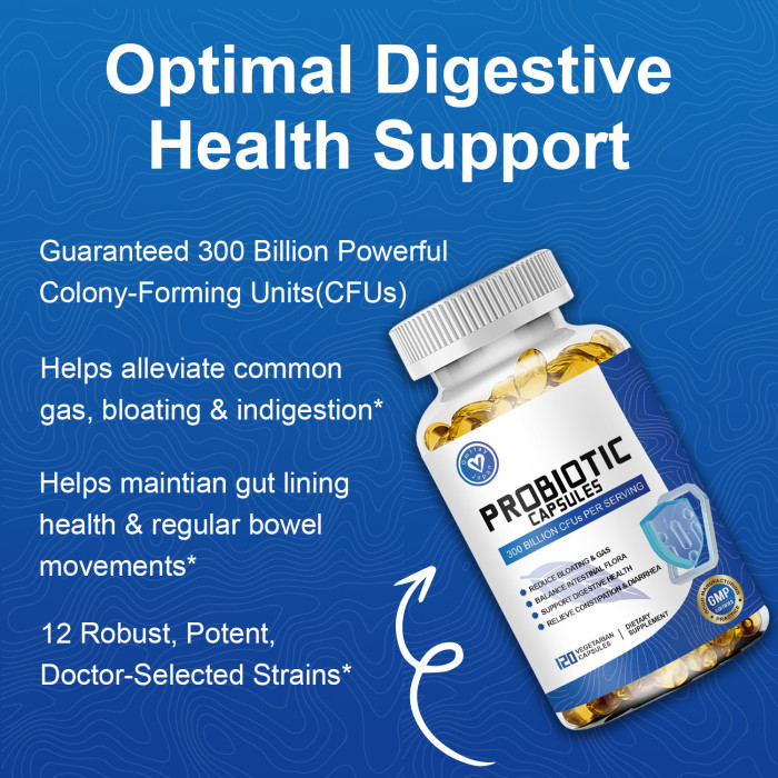 Omilay Kids Probiotic Capsule Supplement Weight Management Softgels Promote Digestive Health Reduce Bloating Supplements for Women and Men Probiotics Capsules