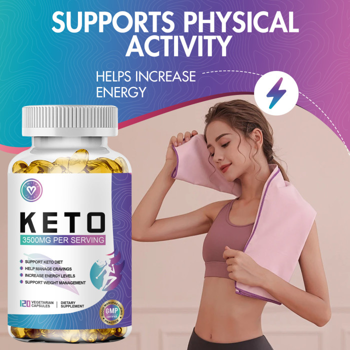 Omilay Kids Keto Capsules Fat Burner Support Weight Management Supplement Slimming Capsule Help Manage Appetite & Increase Energy Level