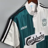 Liverpool 1995-96 away soccer jerseys