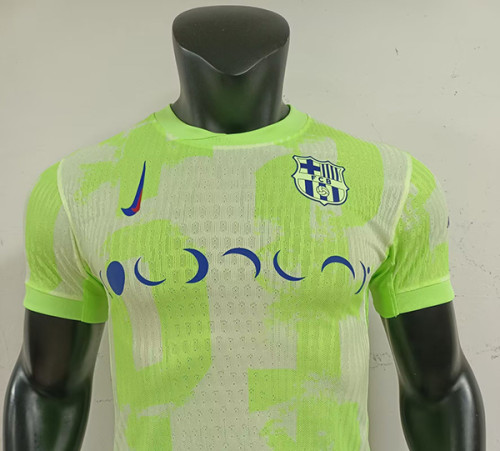 2024-25 Barcelona  Third Away coldplay Player version jersey (The player version is more slim fit, it is recommended to buy one size larger)