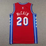 76ers Red No. 20 Jared McCain