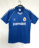 1986-87 .Real Madrid  away retro jersey