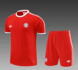 2024 Italy red cotton training suit