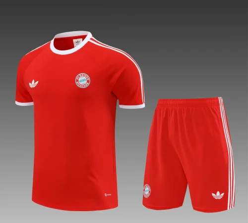 2024 Italy red cotton training suit