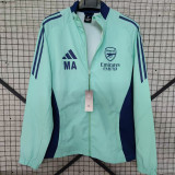 2024-25  Arsenal  blue windbreaker