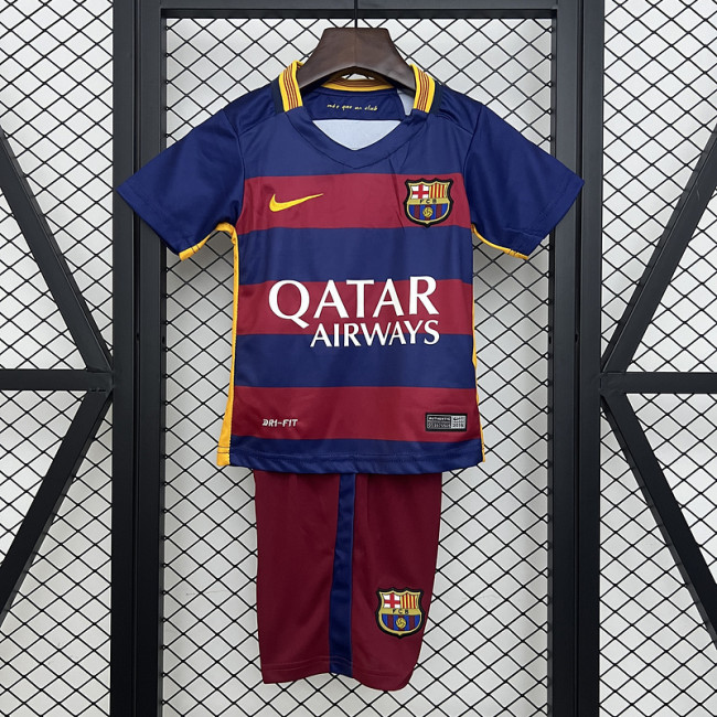 2015-16 Barcelona home retro kid kit