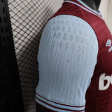 2024-25 Player West Ham United Home  (The player version is more slim fit, it is recommended to buy one size larger)