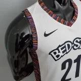 brooklyn#21 Brooklyn Nets City version White