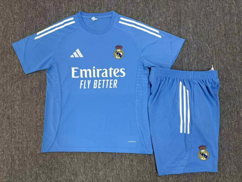 2025-26 .Real Madrid    blue training suit