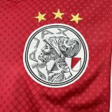 2025-26 Ajax home soccer jersey size