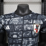 2024-25 Japan black cartoon player version jersey    (The player version is more slim fit, it is recommended to buy one size larger)