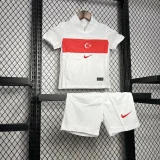 2024 Kids Turkey home White Jersey