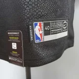 New James #23 Lakers black NBA Jersey