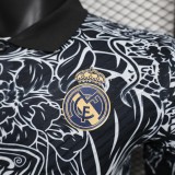 2024-25 Real Madrid black dragon special player version jersey(The player version is more slim fit, it is recommended to buy one size larger)