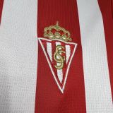 2024-25 Sporting de Gijon home soccer jersey