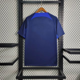 2023-24 Atletico Madrid blue training jersey