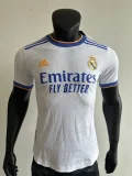 Real Madrid 2021-22 home player version(The player version is more slim fit, it is recommended to buy one size larger)