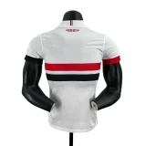 2024-25 Sao Paulo home player version(The player version is more slim fit, it is recommended to buy one size larger)