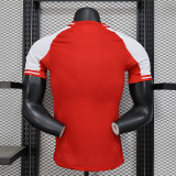 2025-26  Arsenal  red player version jersey  (The player version is more slim fit, it is recommended to buy one size larger)